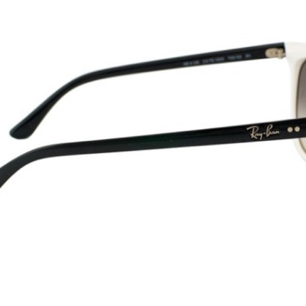Ray-Ban Cats 1000 - White & Black Sunglasses - Picture 2 of 9